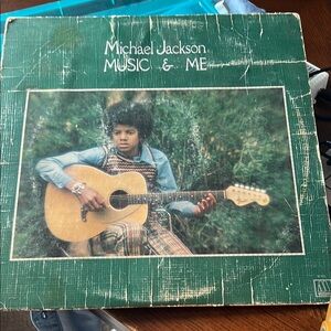 Vintage Vinyl Record - Music & Me ‎ Michael Jackson MUSIC & ME